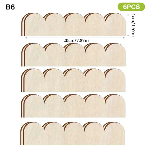 décorations murales bois modernes étagères ondulées motifs minimalistes beige clair maison fête