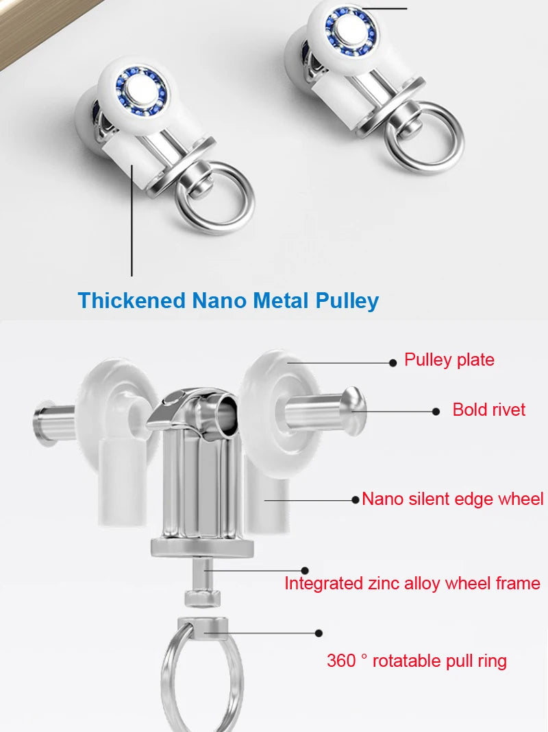 Rail de rideau jaune pour une décoration intérieure colorée