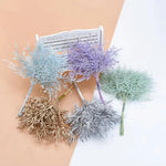 bouquet artificiel feuilles fines naturel accrochable extérieur intérieur décoration maison chambre noël mariage