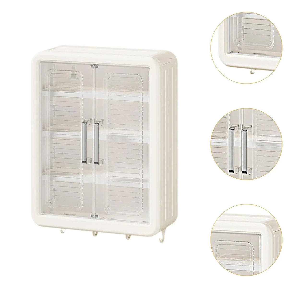 armoire pharmacie blanche armoire murale moderne étagères clips facile mur blanc sans tracas