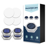lumière solaire extérieure moderne blanc bleu adhésive ip68 led hexagonnelle