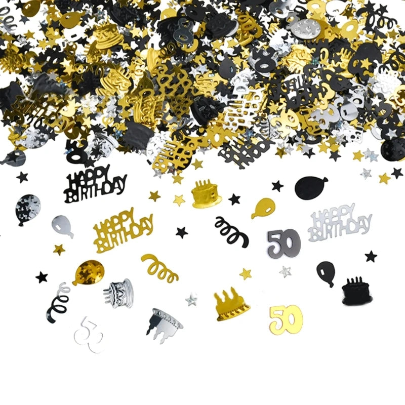 Effet brillant des confettis jaune clair sous lumière tamisée
