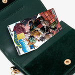 sticker carte crédit anime katsuki bakugo personnalisable réutilisable waterproof multicolore