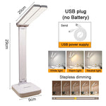 lampe pliable rechargeable led blanc moderne sans ombre tactile contemporaine 5v usb