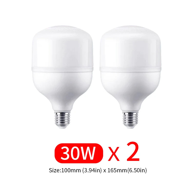 ampoule led e27 2700k 6500k blanc mat moderne 50000h 10w 15w 20w 30w 40w