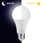 ampoule led 15w blanc froid e27 auto crépuscule moderne jardin extérieur 50000hrs 120°