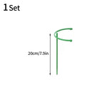 supports plante plastique vert moderne clips orchidées roses 12 sets 18 sets 24 sets