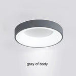 luminaire rond moderne minimaliste blanc gris led sans fil télécommande