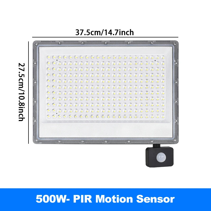 projecteur led extérieur ip66 moderne 220v pirmotion sensor gris métallique
