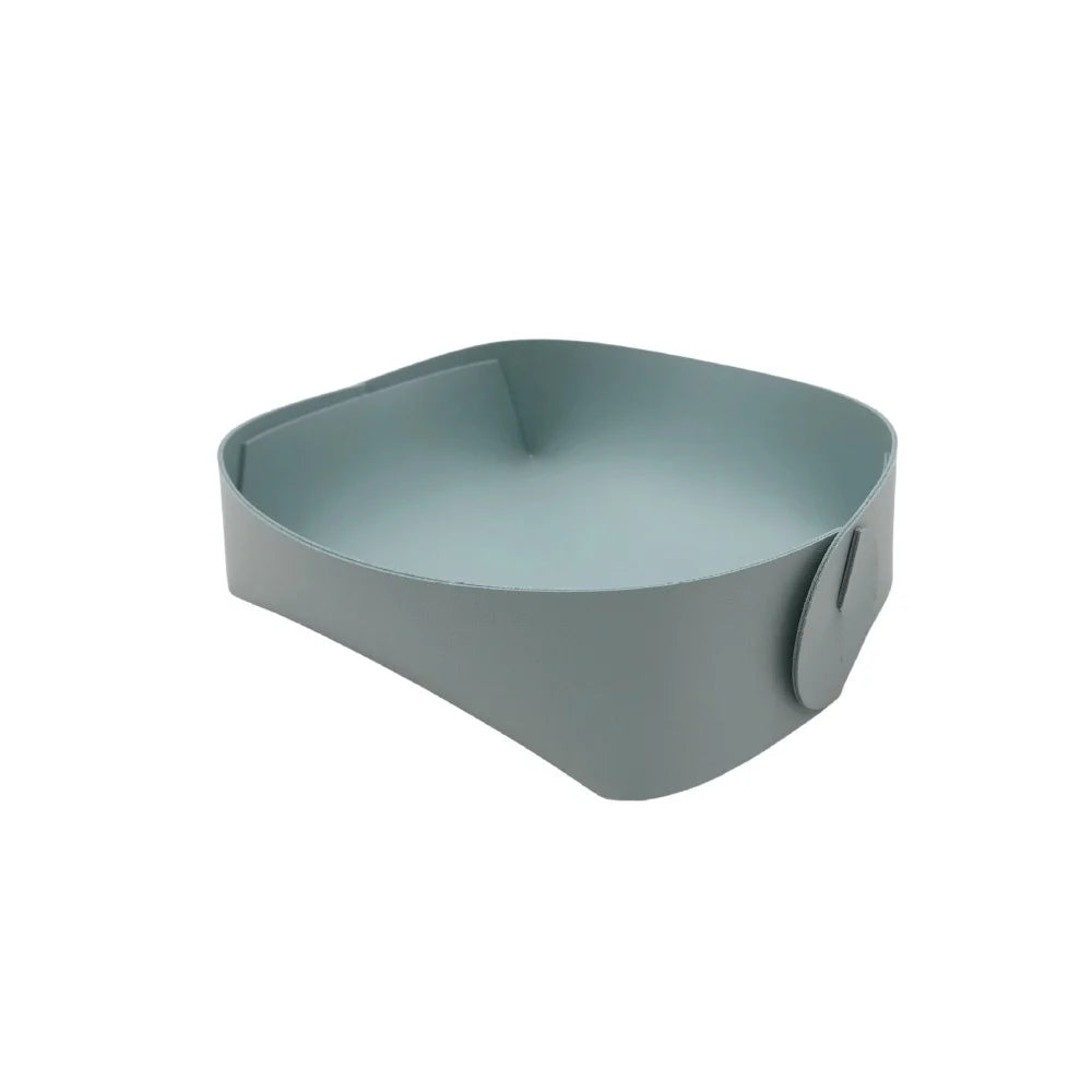boîtes rangement modernes multifonctionnelles maison articles divers rangement ordonné couleur marron vert foncé gris