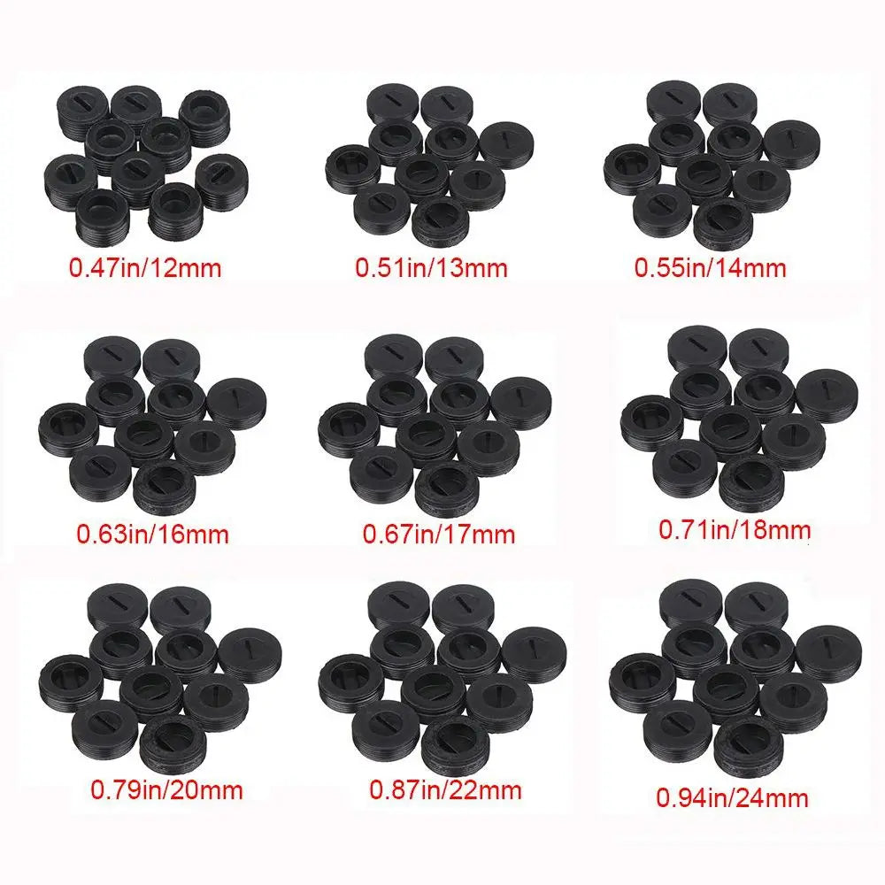 cache boulon noir texturé adhésif industriel 12mm 13mm 14mm 16mm 17mm 18mm 20mm 22mm