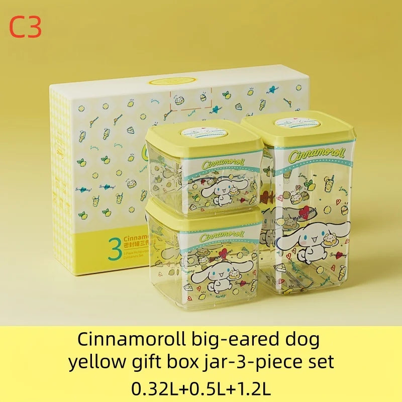 boîtes rangement transparentes hermétiques sans BPA alimentaires sèche noix moderne minimaliste washables
