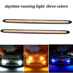 feux jour led blanc jaune bleu signalisation vis connecteur moderne étanche 12v