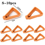 supports pot orange moderne adhésif 10pc 5pc plateau plat lisse ventilé jardineriaux