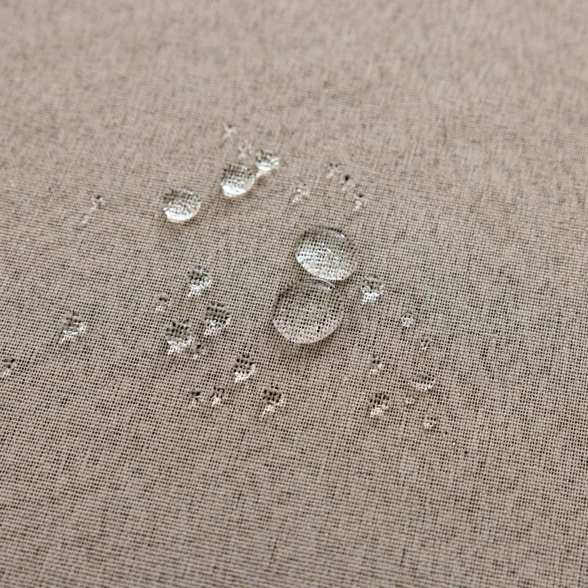 rideau extérieur imperméable blackout beige gris patio moderne texturé polyester