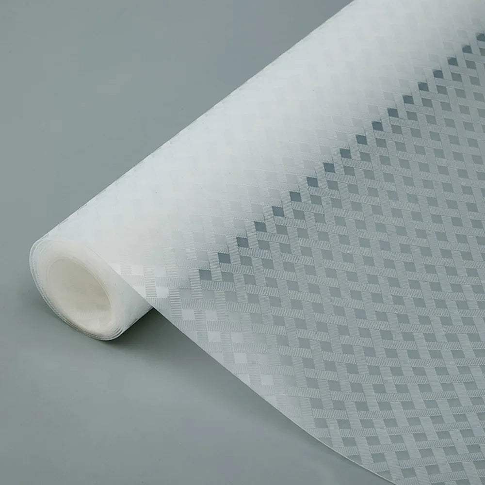 tapis anti dérapant protection table noir gris transparent 45x300cm minimaliste utilitaire