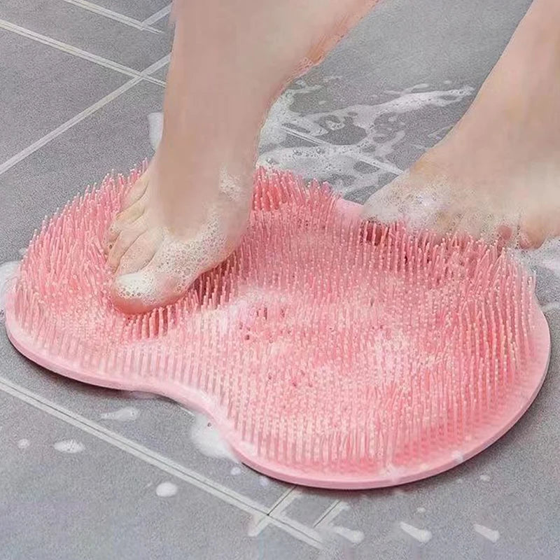 brosse bain rose moderne poils eyelets douche exfoliation brosses ventouse soins corps bristles hygiène