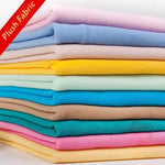 tissu doux polyester uni moderne bleu clair crème rose vert jaune beige blanc confortable