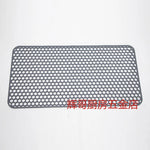 tapis cuisine silicone gris moderne perforé protection évier 72x39.5cmversiblelavabo