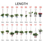 support plante suspendue macramé blanc cassé artisanal anneau métallique pot plante balcon jardinintérieur
