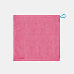 serviette coton carrée absorbante rapide douce blanche rose bleu minimaliste noël 34x34cm