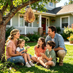 maison papillons bois naturel jardin balcon corde plateau nourriture simple fonctionnelextérieurhabitat