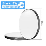 Lampe LED plafonnier moderne 220V 249 2000 flux lumineux blanc radar étanche IP55