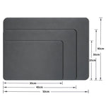 tapis cuisine anti dérapant noir moderne absorbant rapide drainage vaisselle 20x30 cm