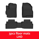 tapis sol voiture noir rayures diagonales surface rugueuse moderne résistant fibre naturelle entièrement enveloppant