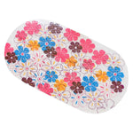 tapis bain antidérapant animaux marins poissons dauphins motifs floraux enfantin ludique transparent ventouses