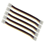connecteurs électrique broches blancs moderne câbles 50cm RGBCCT LED sans soudure
