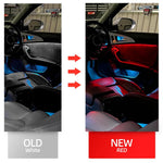 éclairage voiture kit adhésif led rouge blanc pratique utilitaire module outil dépose tournevis
