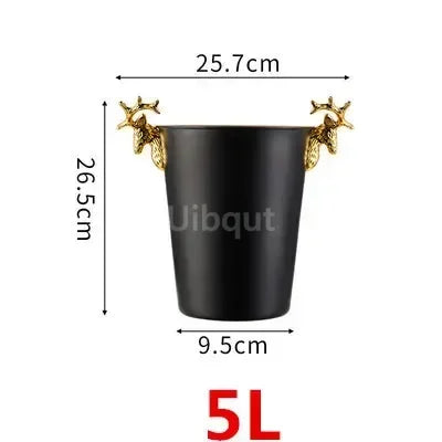 cuve vin acier inoxydable poignées vin whisky champagne seau glace