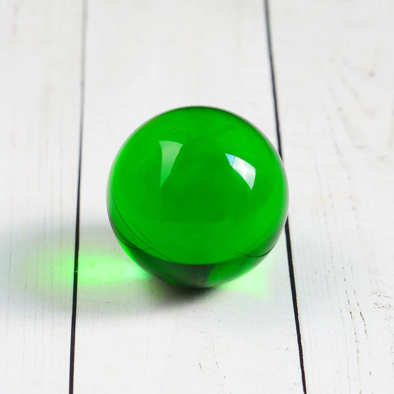 boules verre transparentes modernes noir blanc orange vert bleu rose rouge jaune violet brillantes