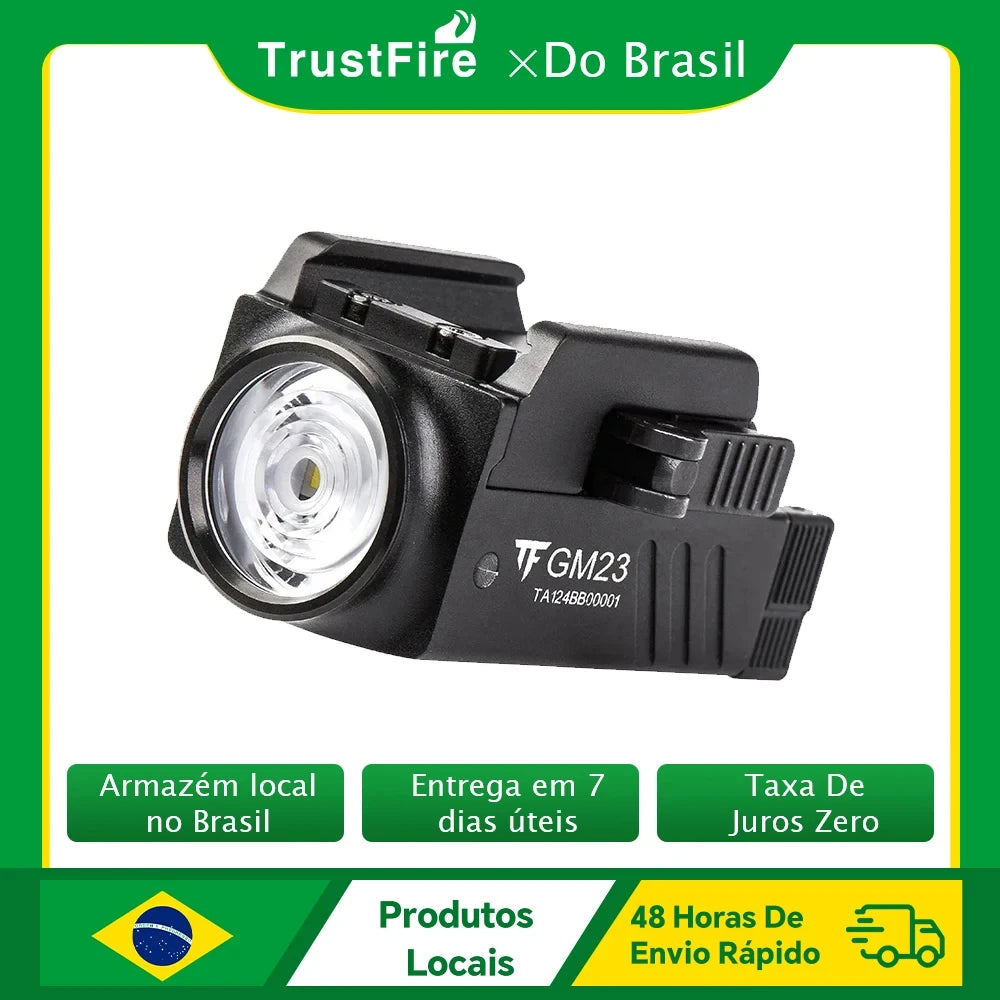 lampe poche rechargeable 800 lumens ip64 aluminium noir tactical moderne