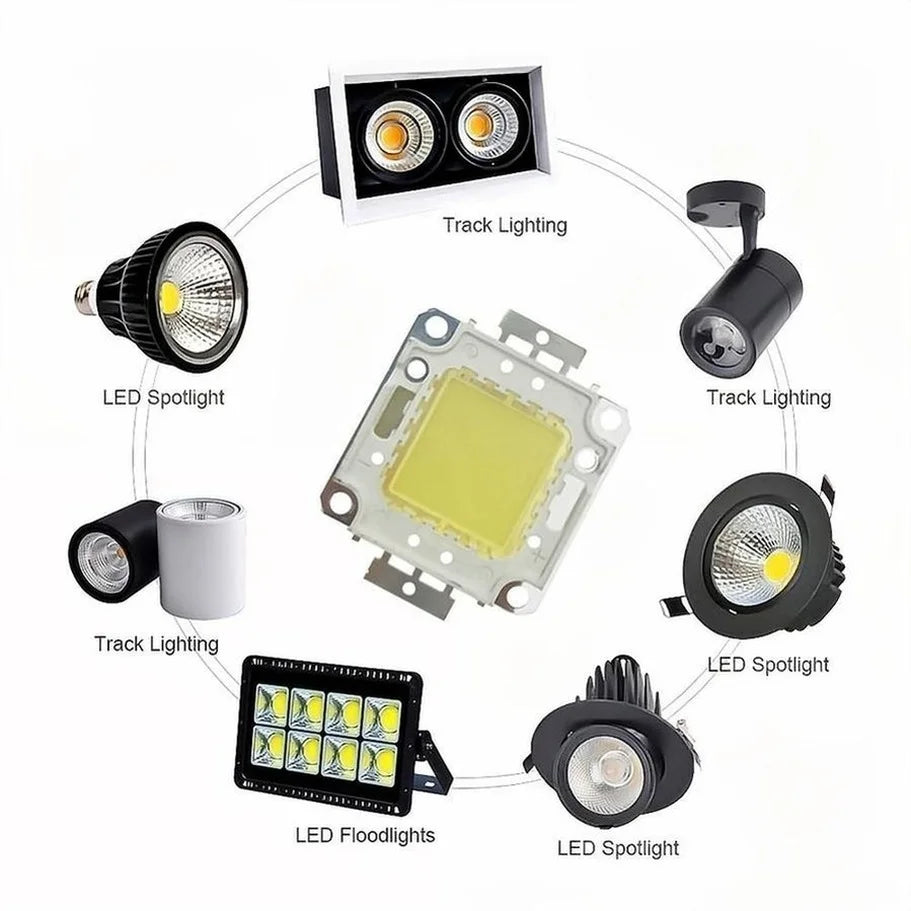 chips led cob blanc chaud blanc moderne 10w 20w 30w 50w 100w