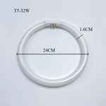 tube lumière circulaire blanc moderne 22w t5 18.2cm efficace eye caring