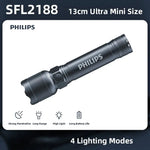 lampe poche rechargeable led 3w 200m lumiere intense gradation continue autodéfense camping