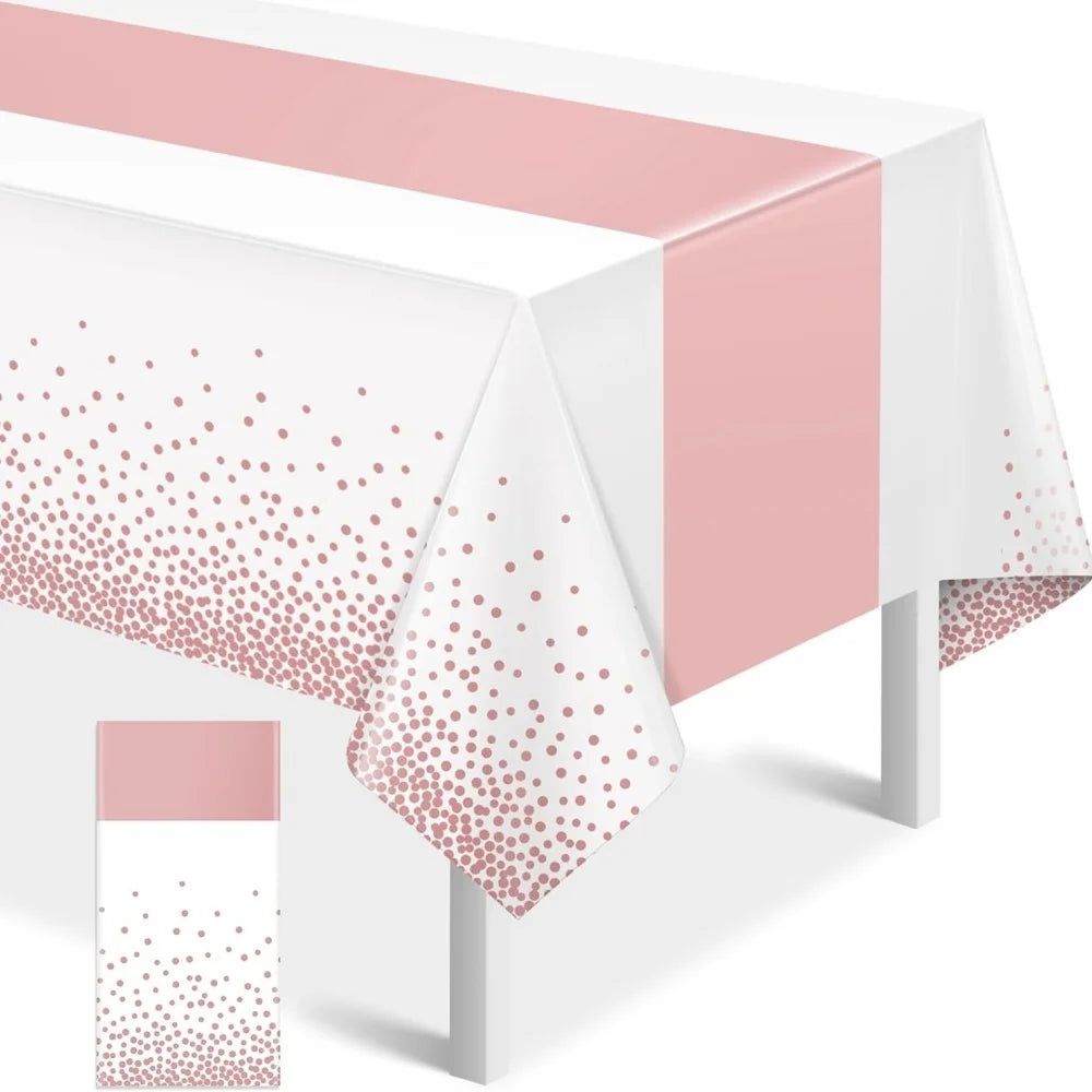 nappes jetables festives motifs dégradés serviettes papier blanc jaune doré rose modernes