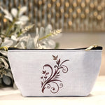 stencils peinture motifs floraux abstraits feuilles branches modernes artisanaux clips poignée zip