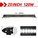 barre lumineuse led 14 pouces 72w spot flood combo travaux route moderne