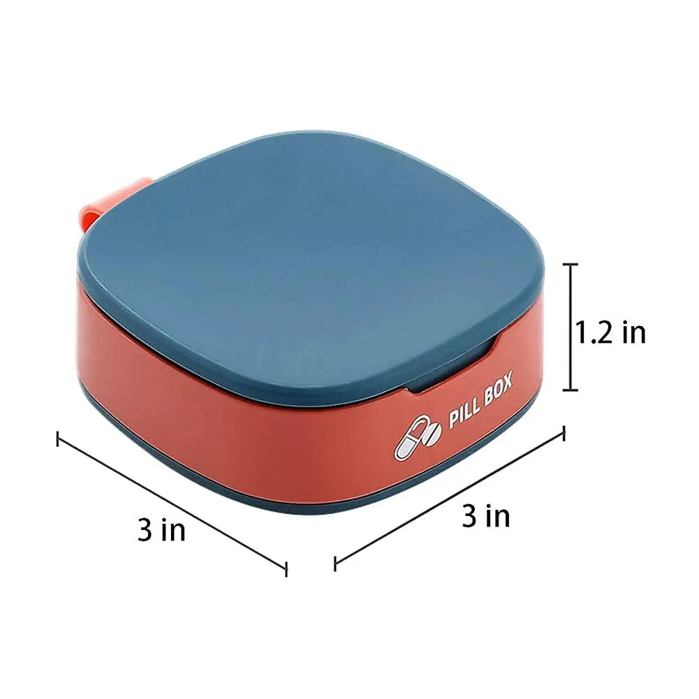 boîte rangement pilules semaines transparente moderne compartiments rigidifiants couvercle pratique portable voyage