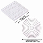 anti dérapants pads adhésifs transparents ronds modernes 3cm 4cm 5cm 6cm 8cm sets
