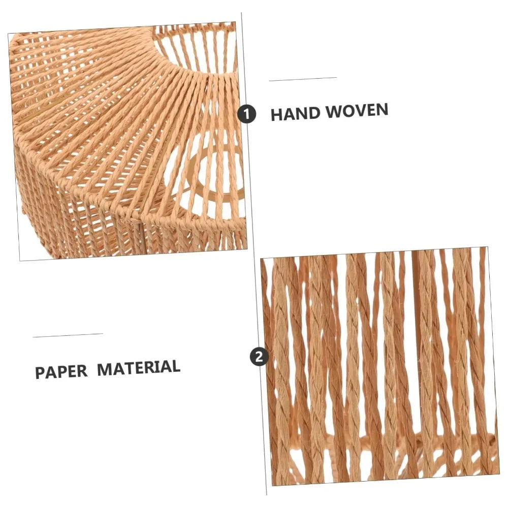 suspension lumineuse moderne rustique bambou naturel ampoules E27 opaques chambre décoration