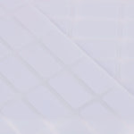 étiquettes adhésives blancs rectangulaires inscriptibles adhésifs précision papier manuscrits 10 feuilles 10x20mm