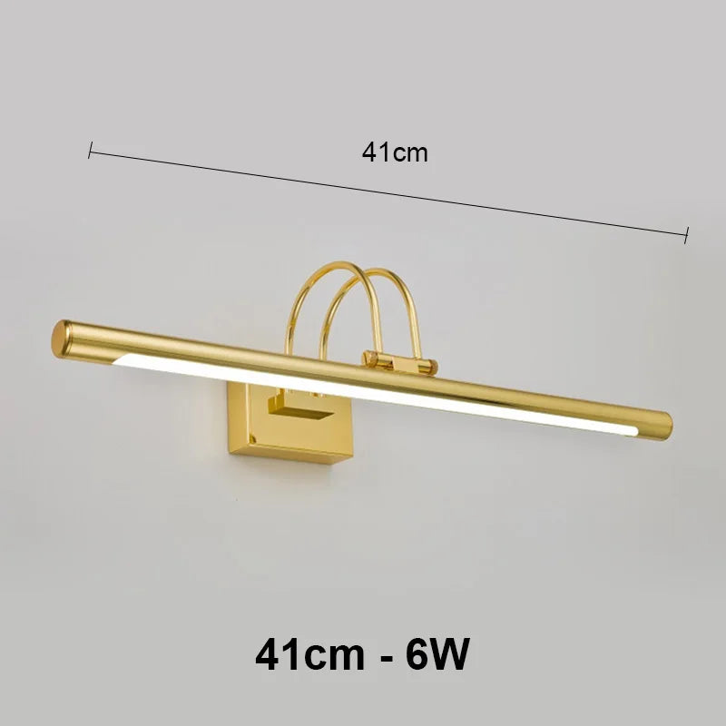 applique murale salle bains moderne lampe led rectangulaire éclairage intérieur chambre cuisine