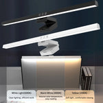 lampe led moderne noir blanc intensité variable continu usb chargeable monitor gaming