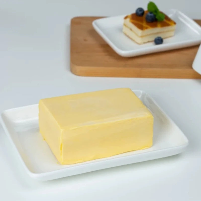 Accessoire de décoration beurrier avec couvercle pour cuisine élégante