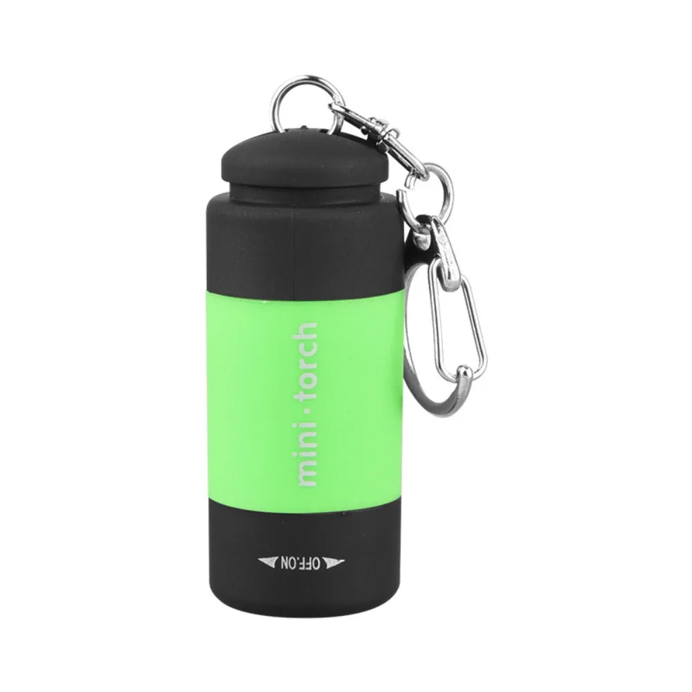 torche led rechargeable usb portable annuaire cle moderne rouge noir