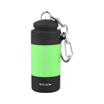 torche led rechargeable usb portable annuaire cle moderne rouge noir